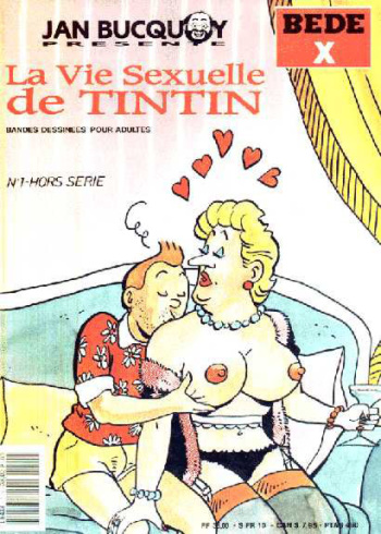La vie sexuelle de Tintin cover