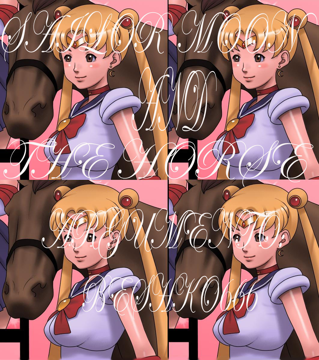 Sailor moon y el caballo! page 1 full