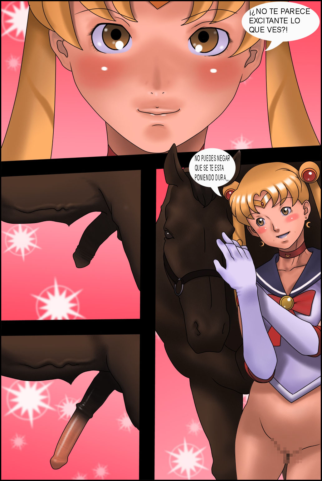 Sailor moon y el caballo! page 3 full