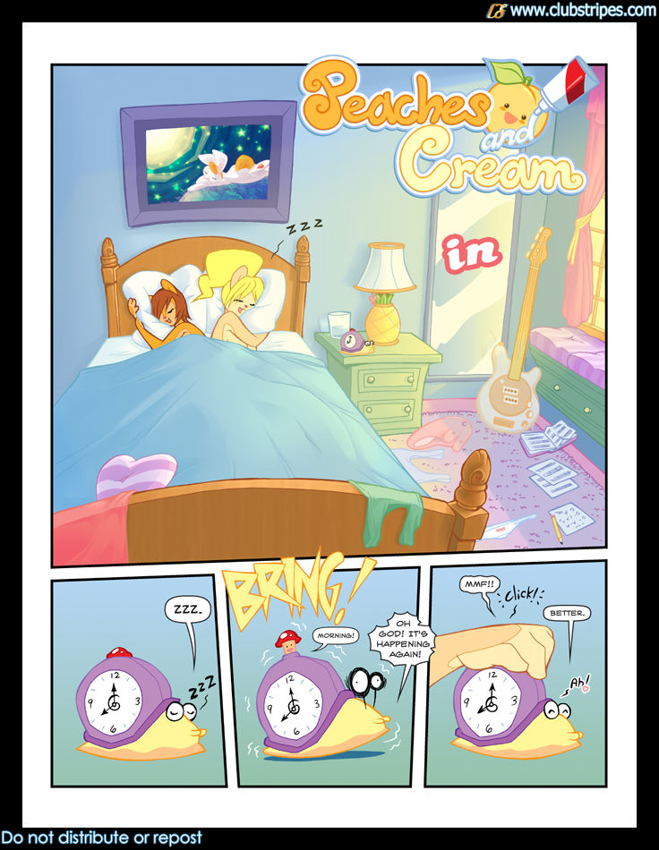 Peaches and Cream: Breakfast In Bed page 1 full