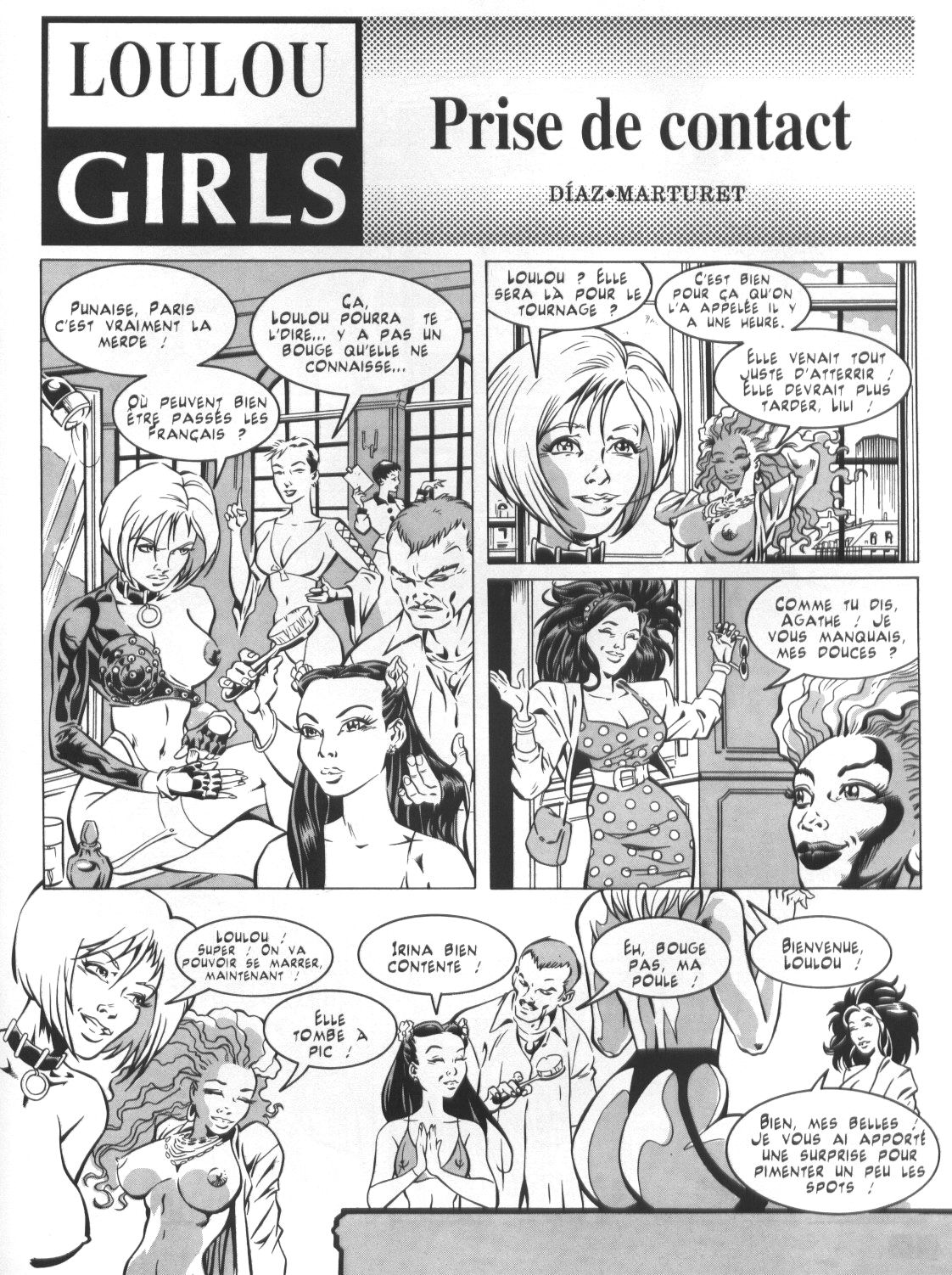 Loulou girls page 1 full