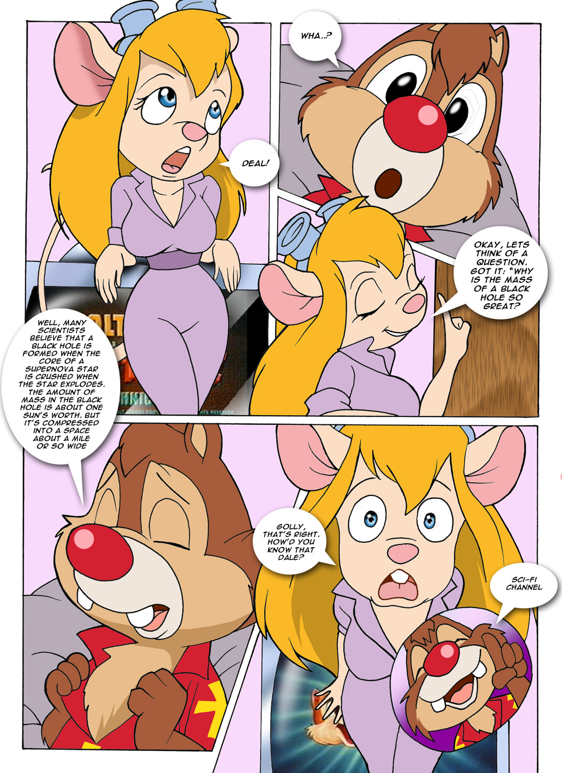 Gadget's Bet, Gadget's Bum page 5 full