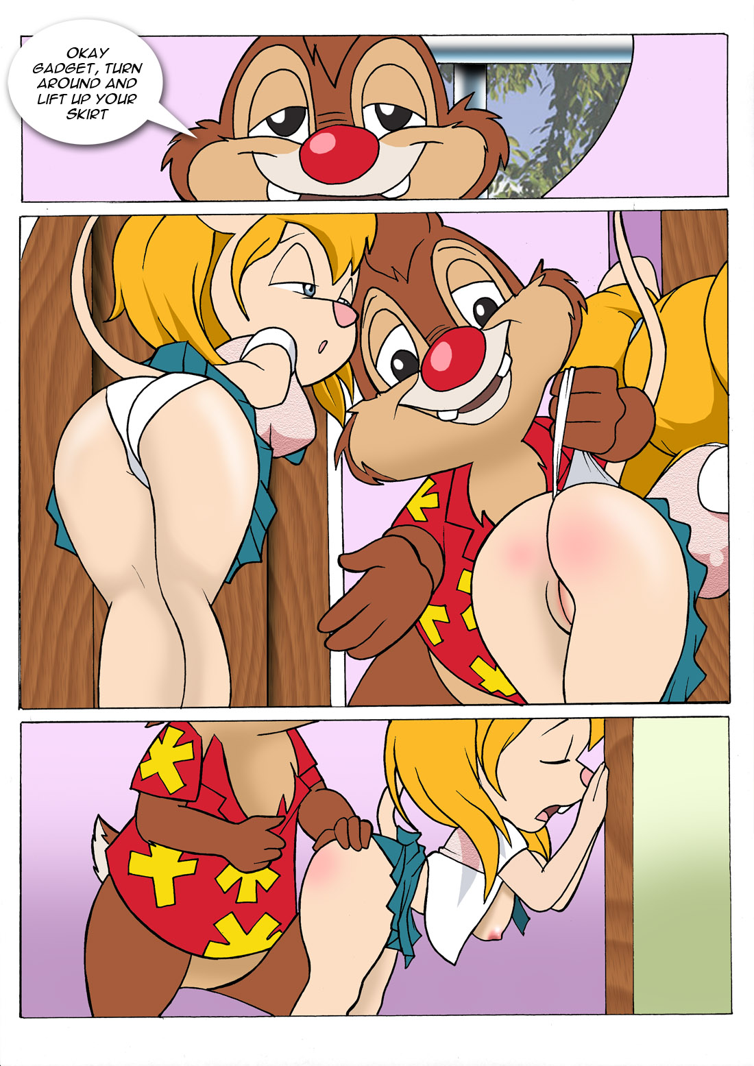 Gadget's Bet, Gadget's Bum page 6 full