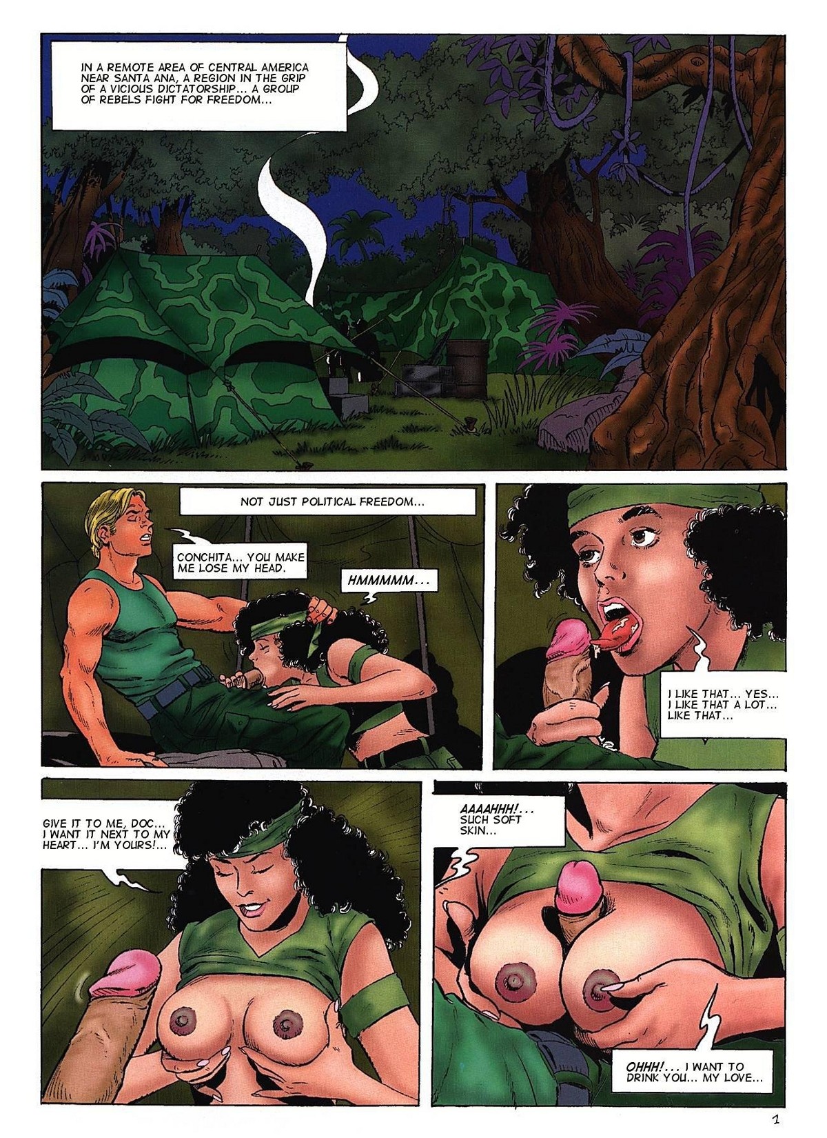 Conchita the Rebel #1 page 2 full