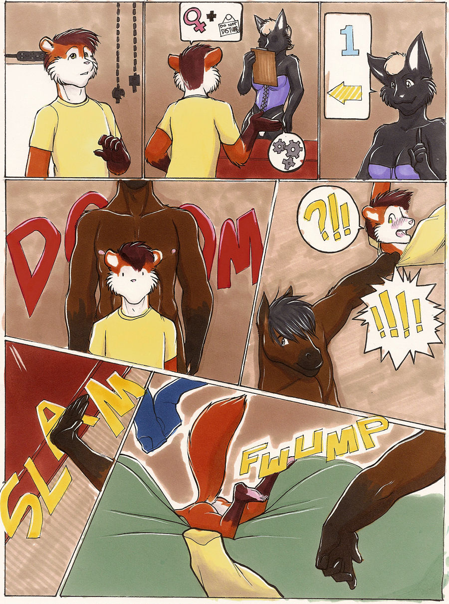 Horse Comic page 1 full