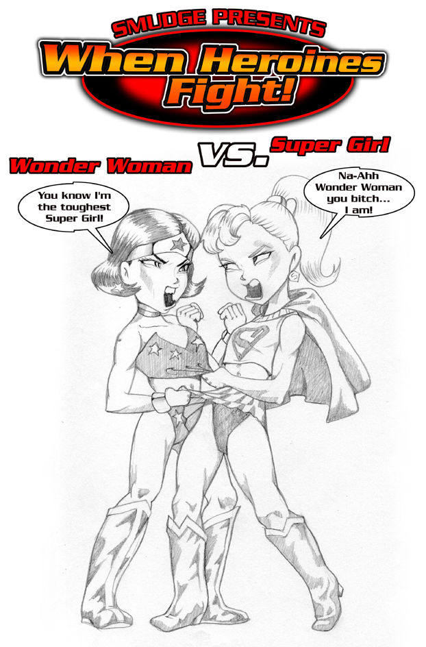 When Heroines Fight! page 1 full