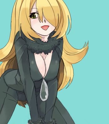 Pokemon Cynthia hentai cover