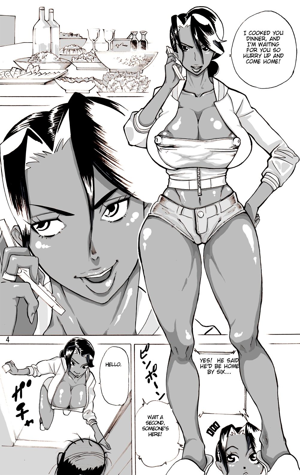 Zoku Yankee Zuma Akemi ~Otosare Muchi Muchi Zuma~ page 4 full