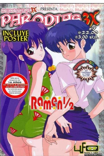 Parodias 3X Ramen 1/2 cover