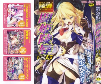Tatakau Heroine Ryoujoku Anthology Toukiryoujoku 35 cover