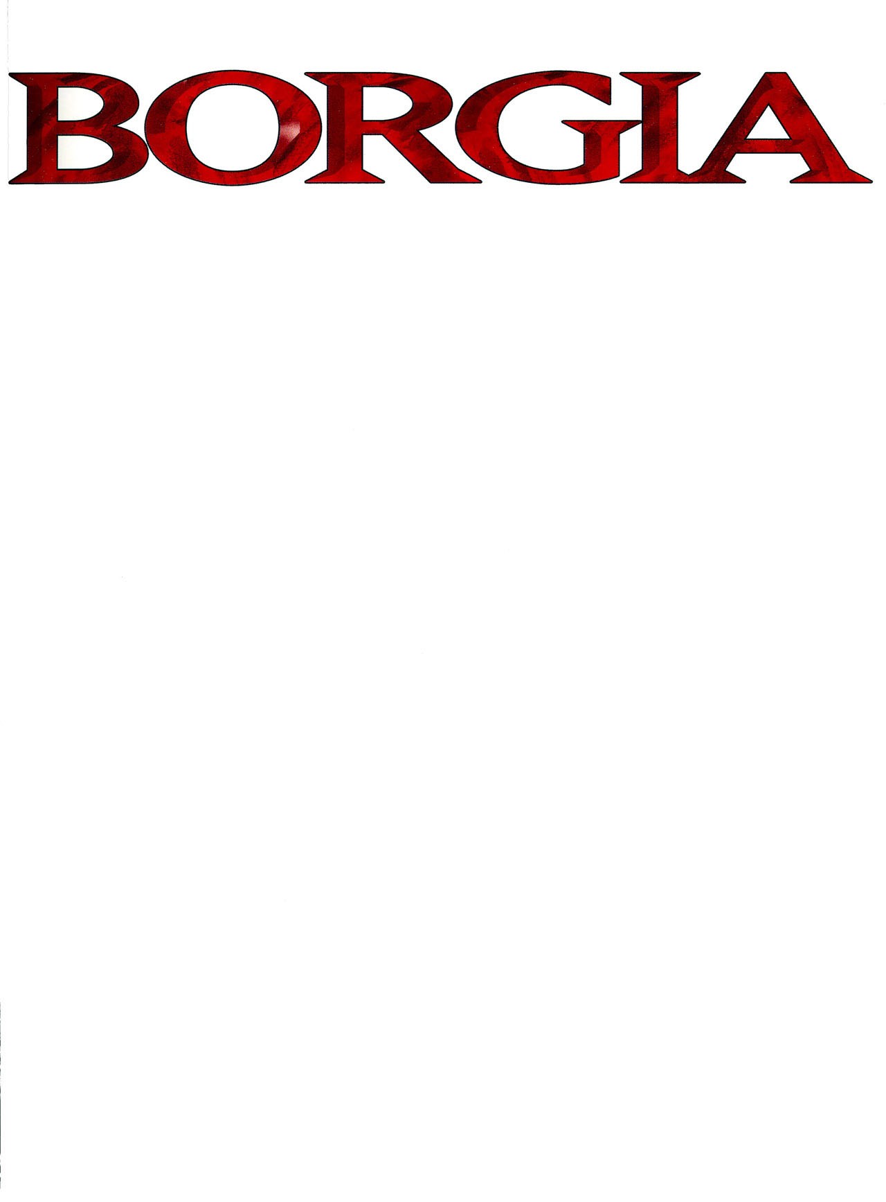 Borgia #2 - The Power and The Incest page 2 full