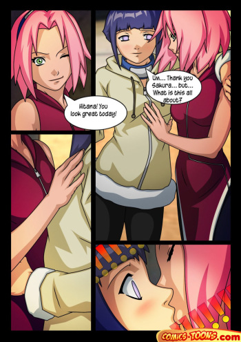 Sakura X Hinata cover