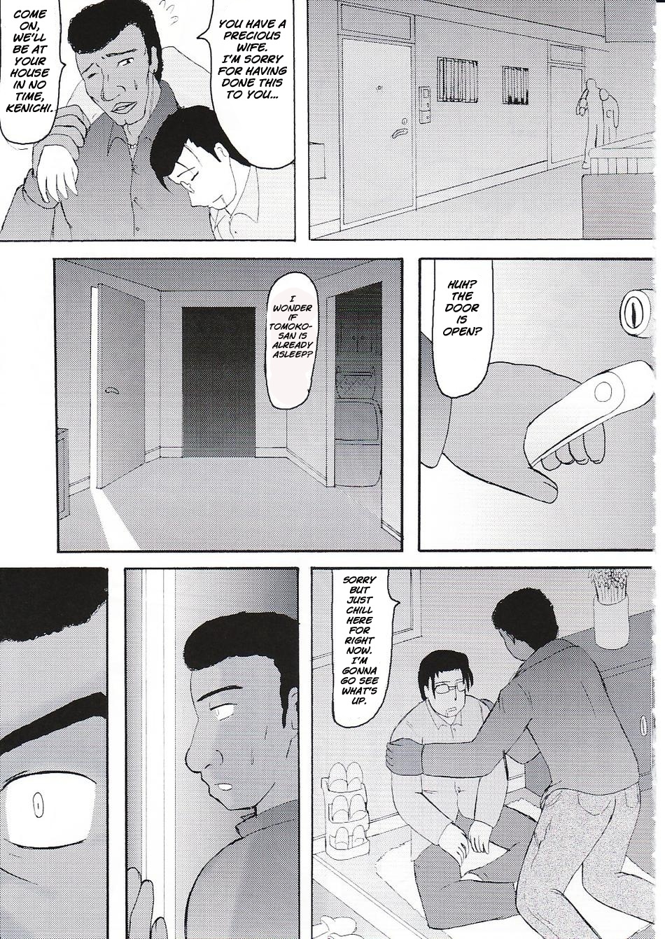 Daraku Ninpu Tsuma 3 | Fallen Pregnant Wife 3 page 4 full