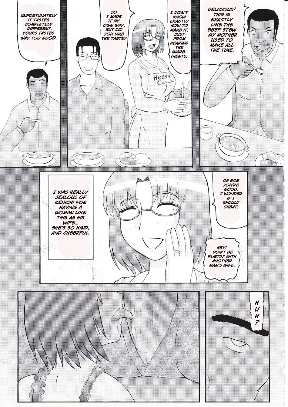 Daraku Ninpu Tsuma 3 | Fallen Pregnant Wife 3 page 6 full