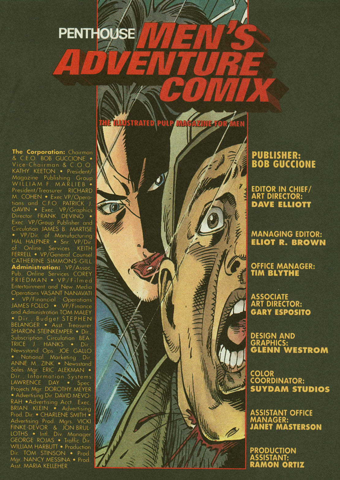 Penthouse Mens Adventure Comix #6 page 2 full