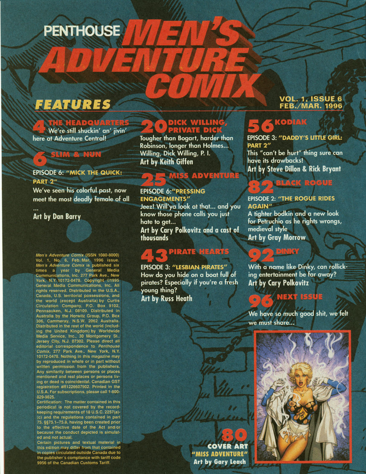 Penthouse Mens Adventure Comix #6 page 3 full