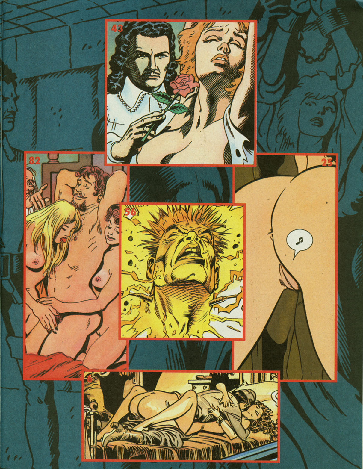 Penthouse Mens Adventure Comix #6 page 4 full