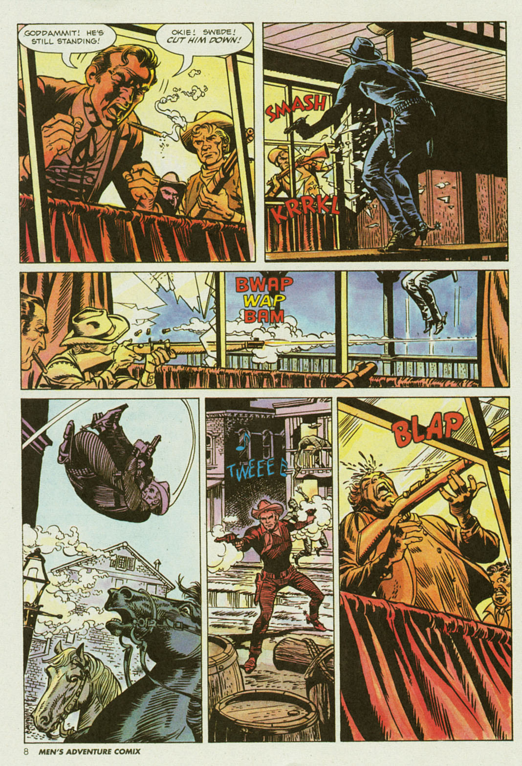 Penthouse Mens Adventure Comix #6 page 8 full