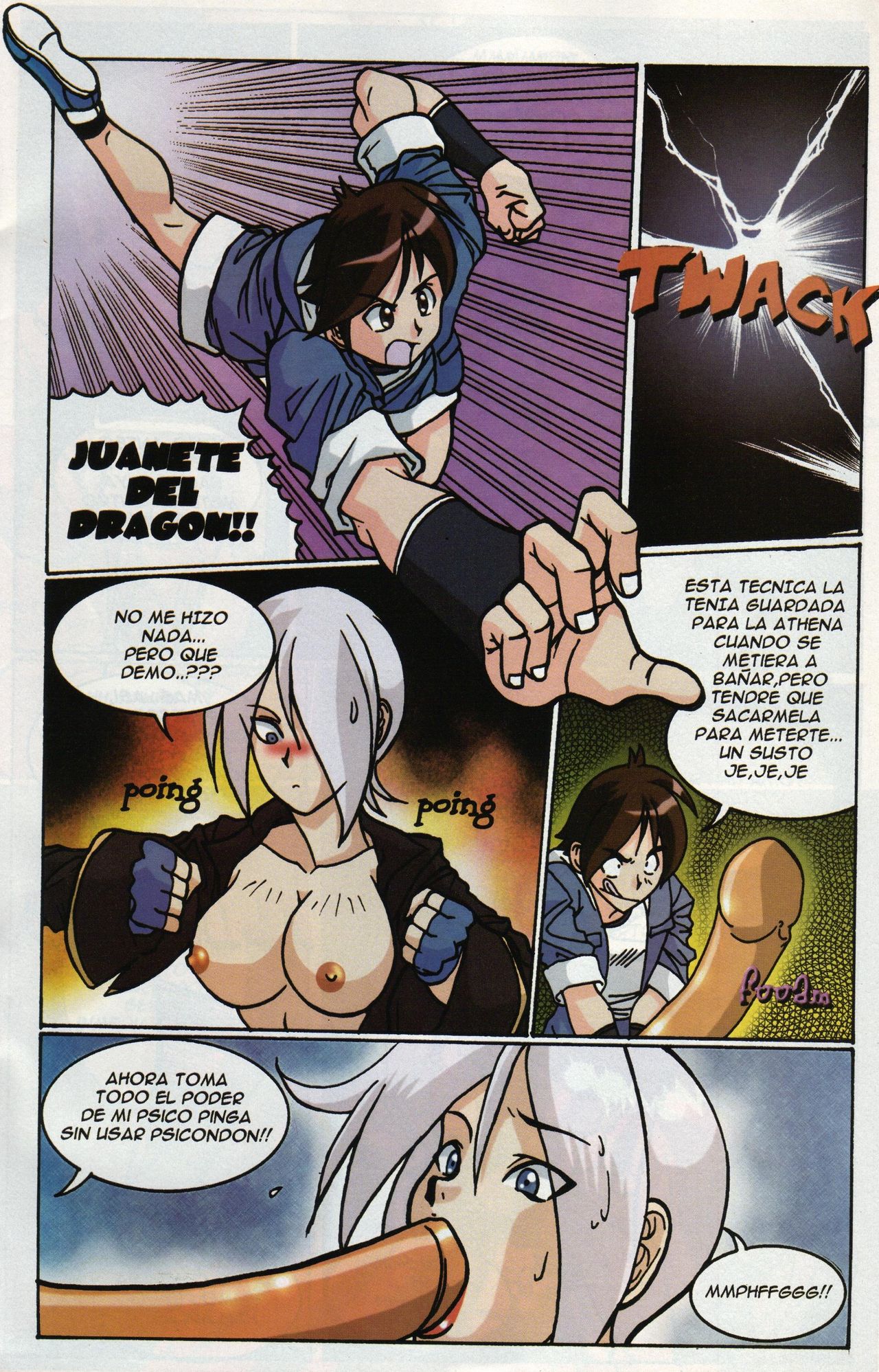 The Queen of Fighters 2001 page 4 full