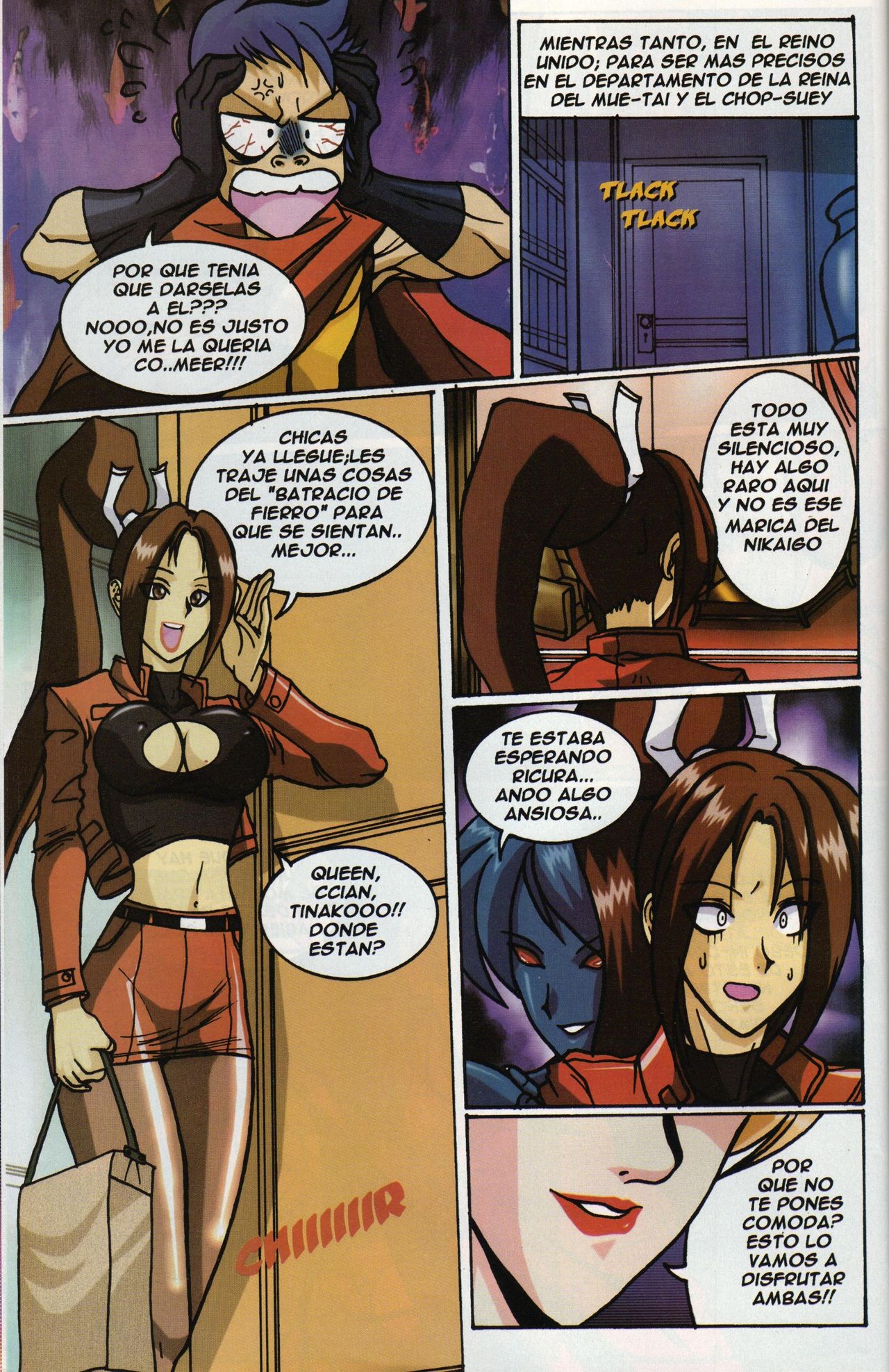 The Queen of Fighters 2001 page 7 full
