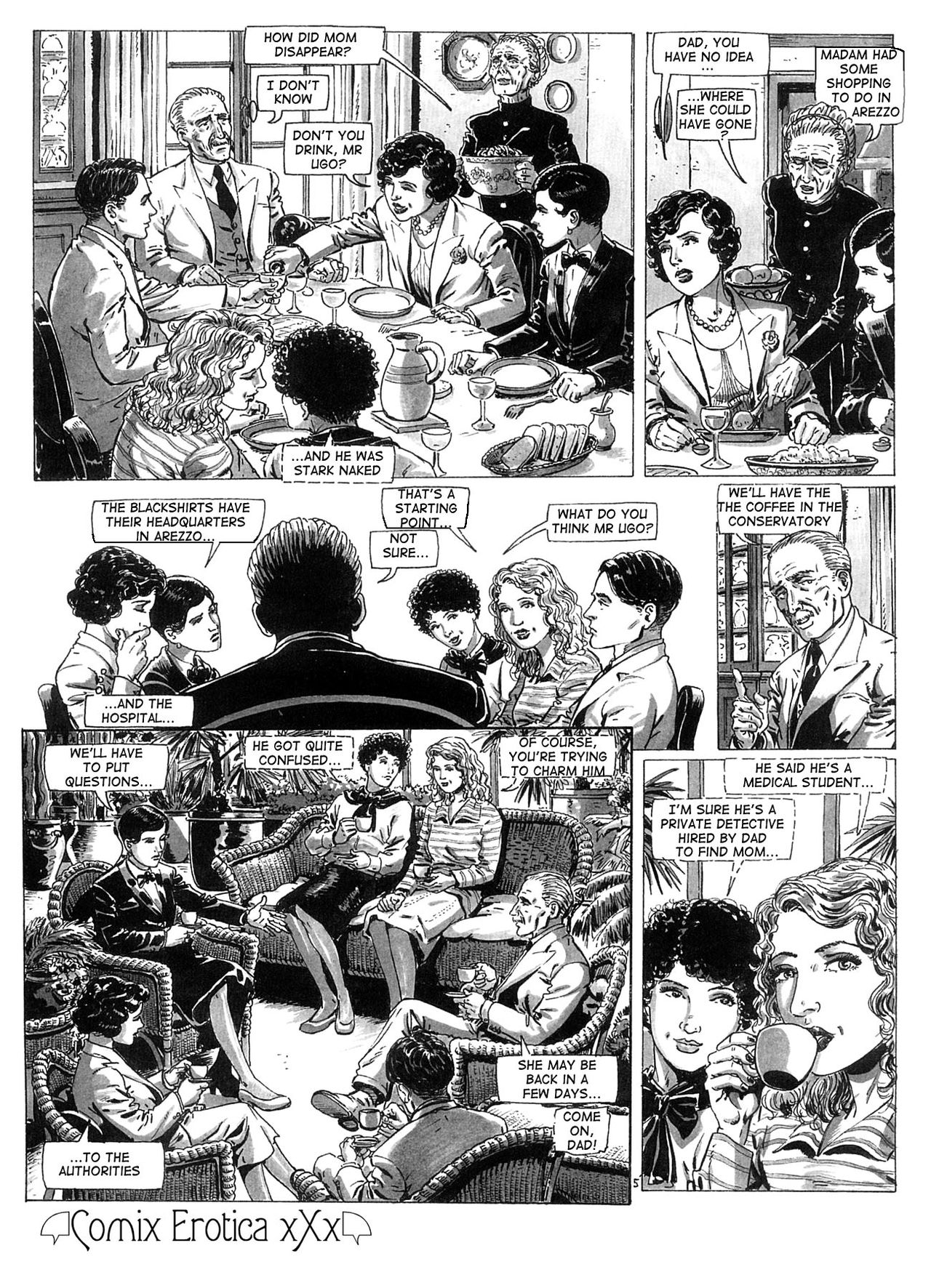4 Daughters and their Mother page 6 full