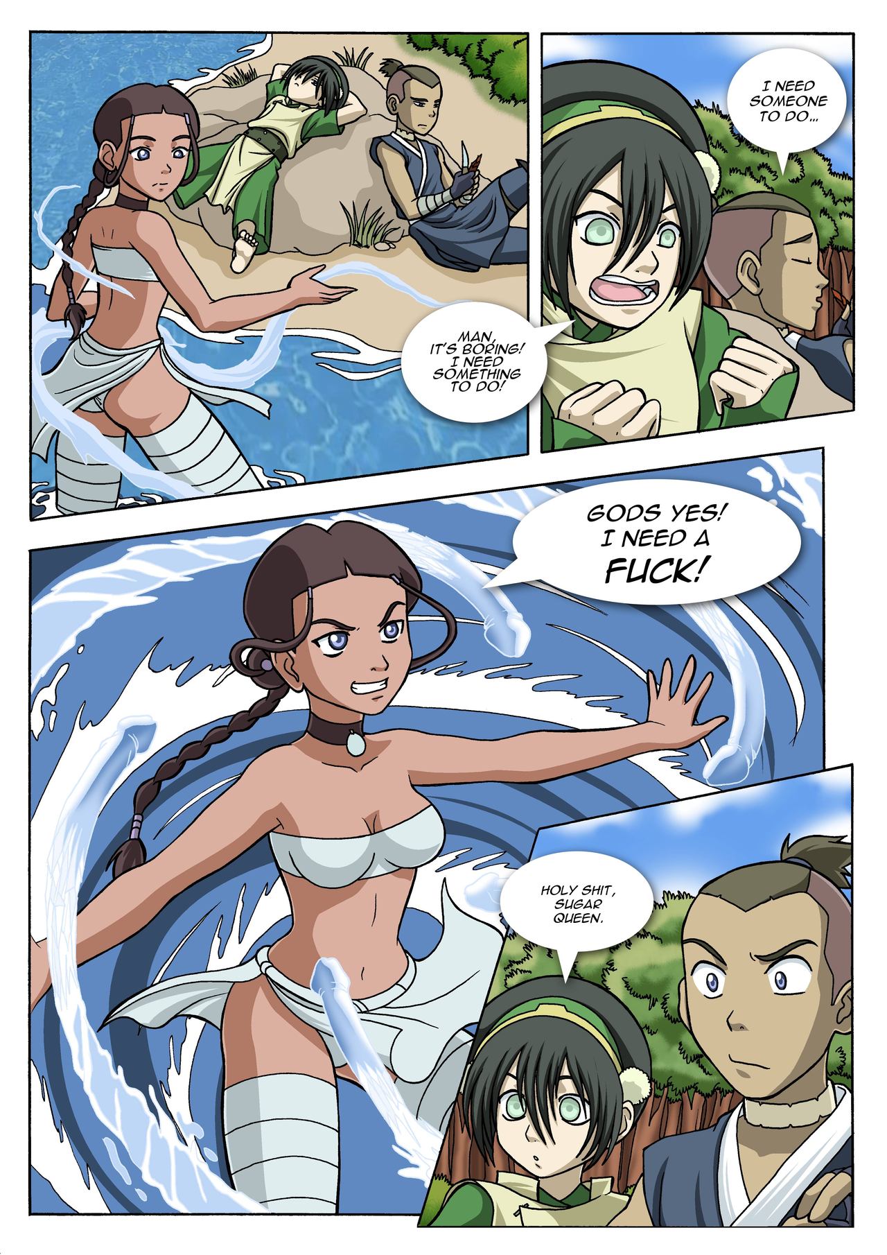 Avatar the Last Jizzbender page 2 full