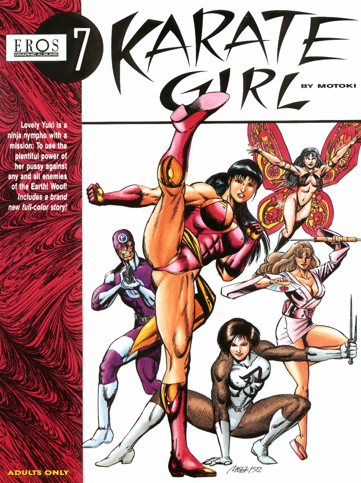 Karate Girl #1 page 1 full