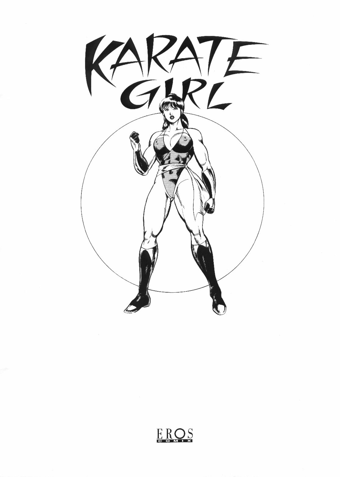 Karate Girl #1 page 2 full