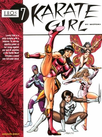 Karate Girl #1 cover