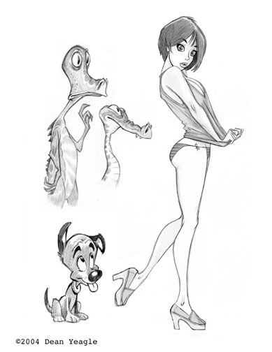 Dean Yeagle Pinups page 3 full