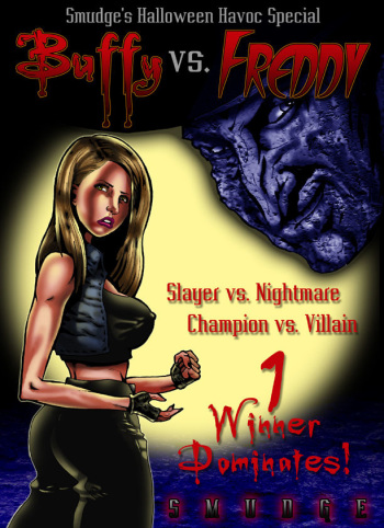 Buffy VS. Freddy cover