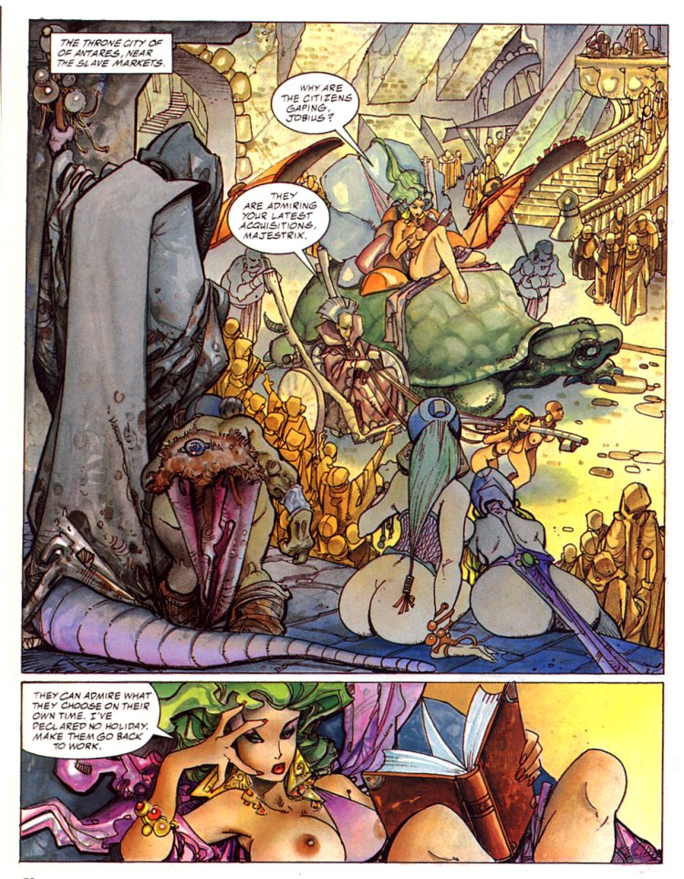 Penthouse Comix #5: Bethlehem Steele 4 - Beth on the Block page 10 full