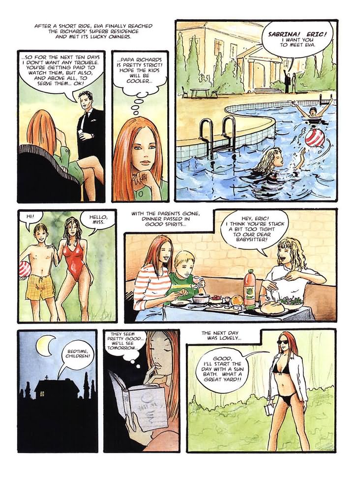 The Babysitter page 2 full
