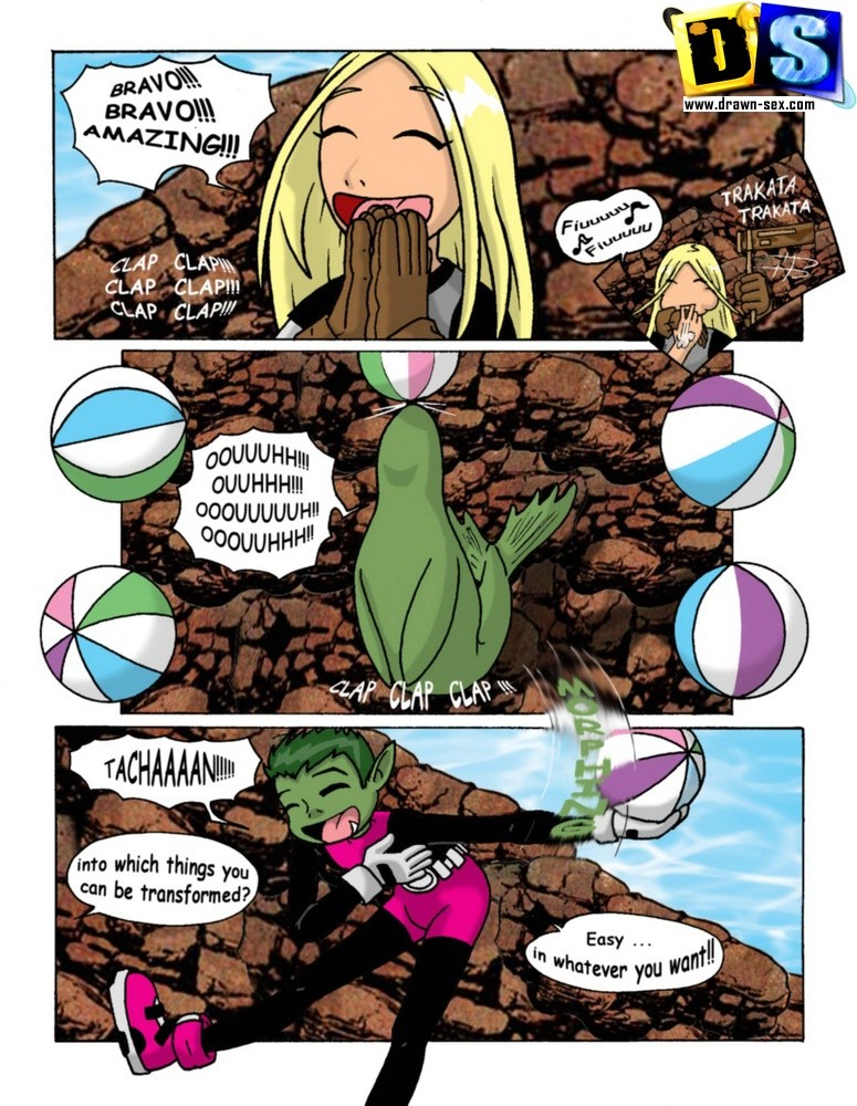 Teen Titans Comix page 1 full