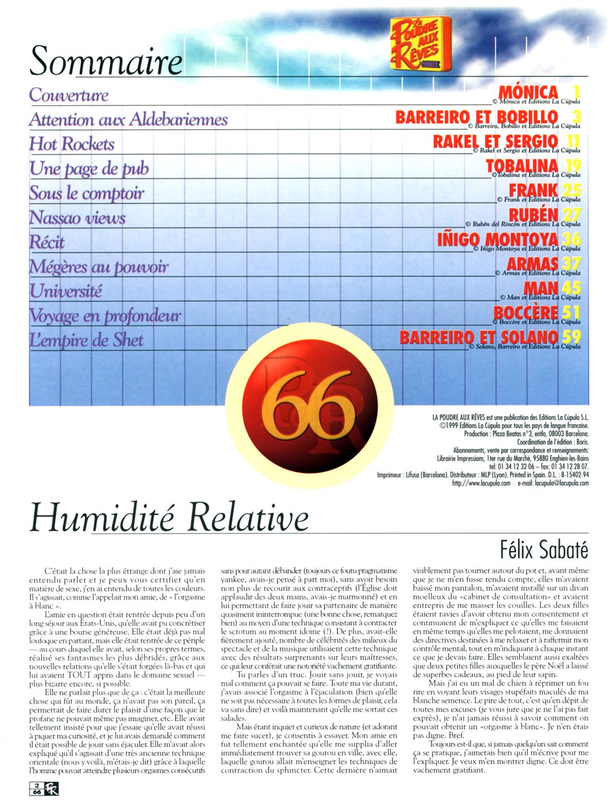 La poudre aux r&ecirc;ves  66 page 2 full