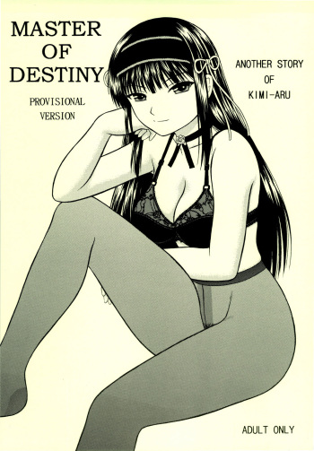 MASTER OF DESTINY cover