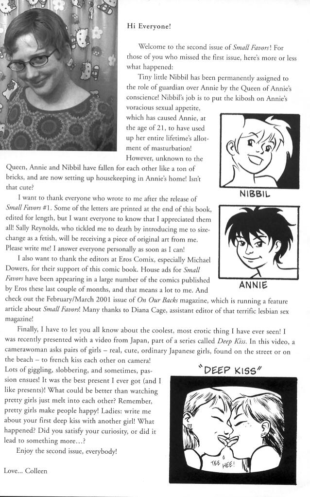 Small Favors Issue #2 ENG page 2 full