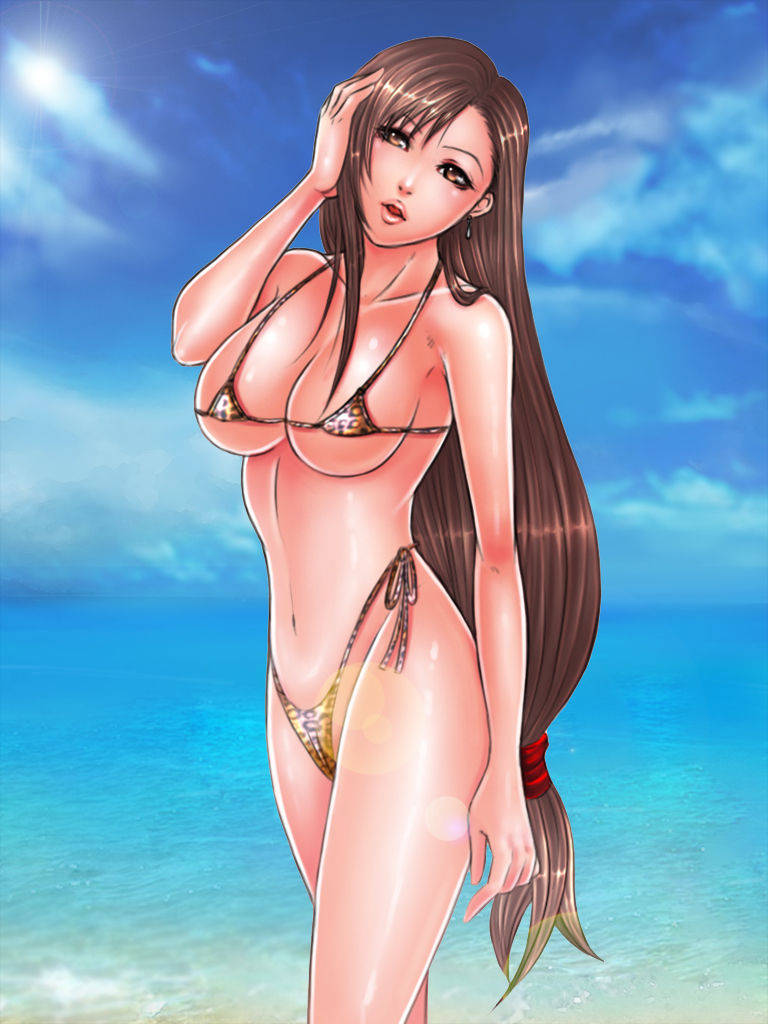 Yokubou Kaiki dai 229 shou -  Mad Rapist Seaside Cottage Season  Tifa &amp; Yuffie &ndash; page 8 full