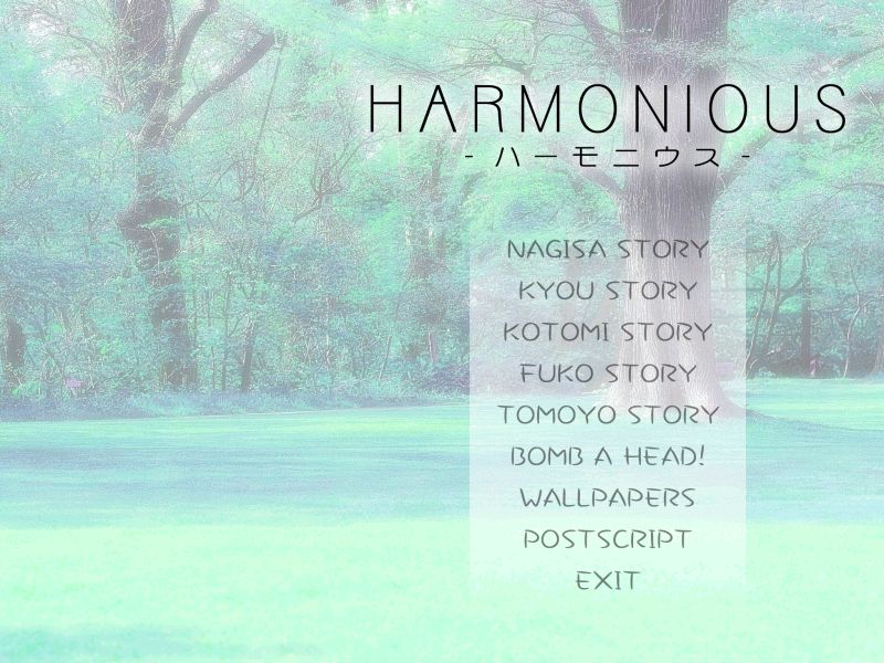 Harmonious page 1 full