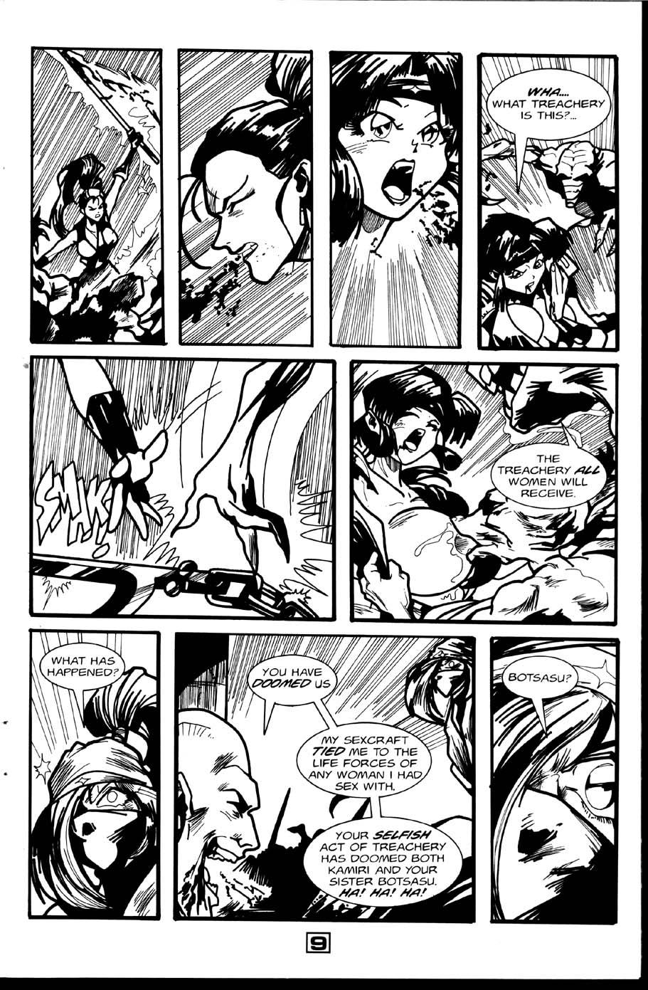 La Blue Girl - Volume #9 page 10 full