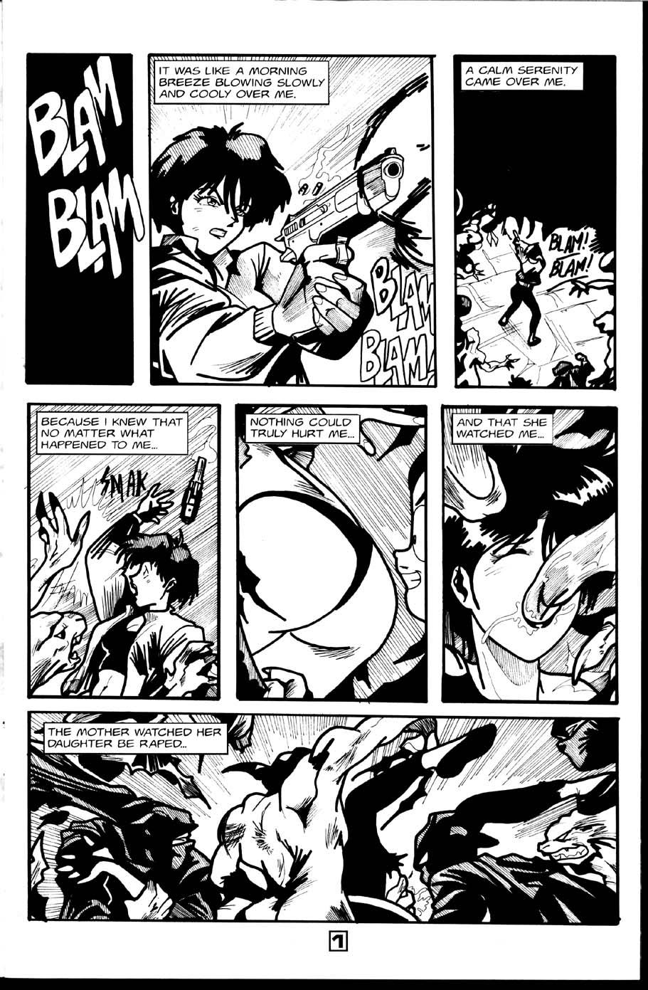 La Blue Girl - Volume #9 page 2 full