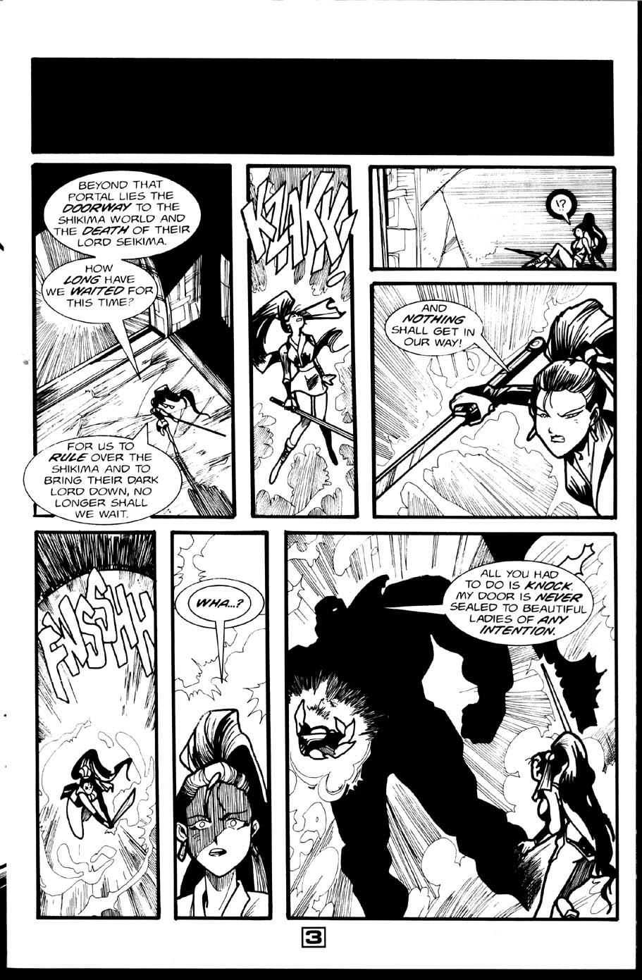 La Blue Girl - Volume #9 page 4 full