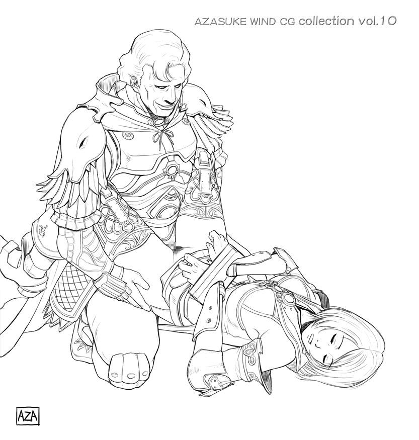 AZASUKEWIND CG Collection Vol. 10 page 9 full
