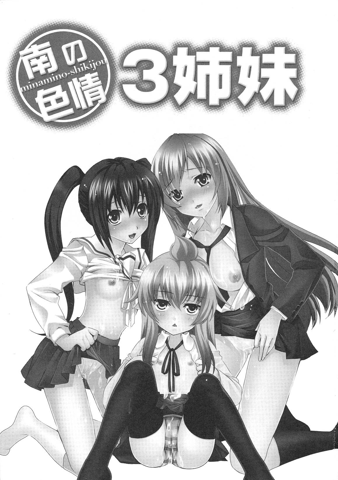 Minami no Shikijou 3 Shimai -Minamisanchi no Eroparo Anthology- page 2 full