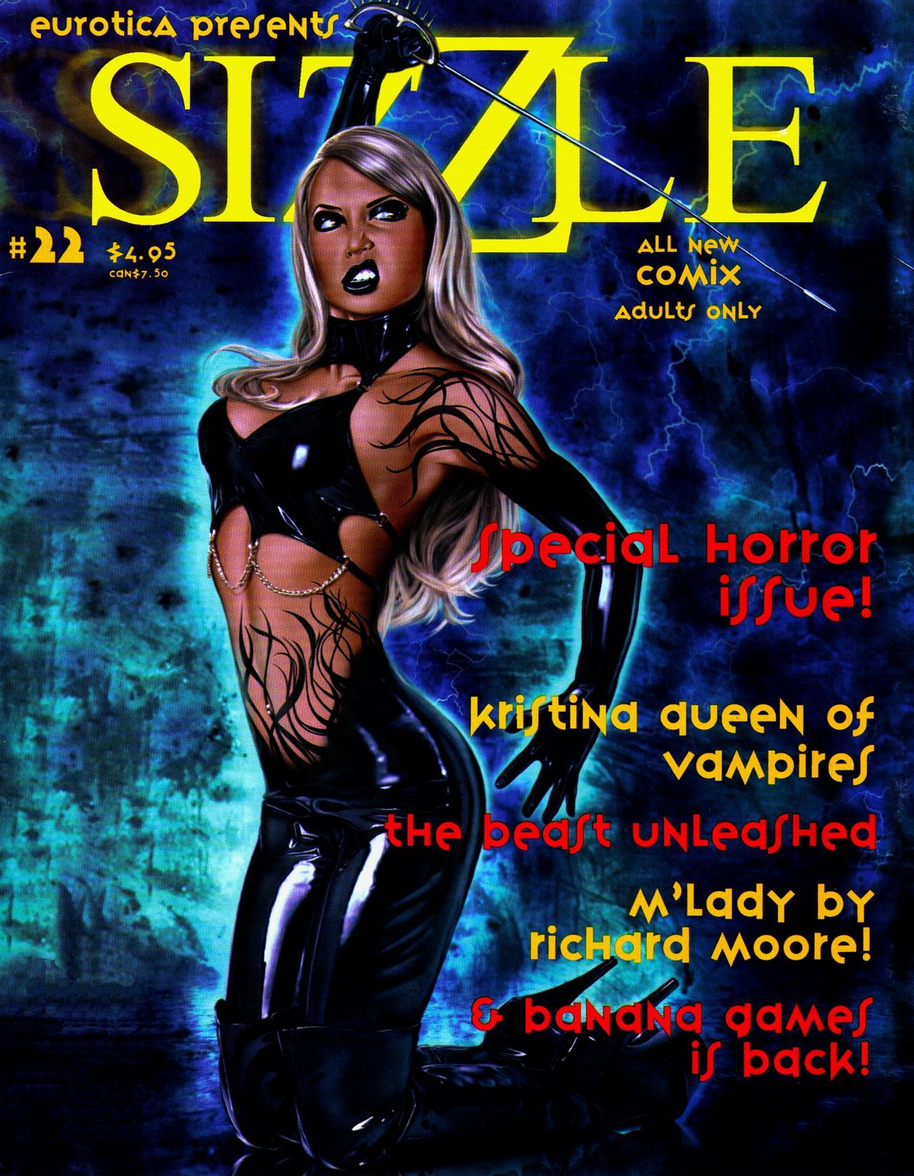 Sizzle comix #22 page 1 full