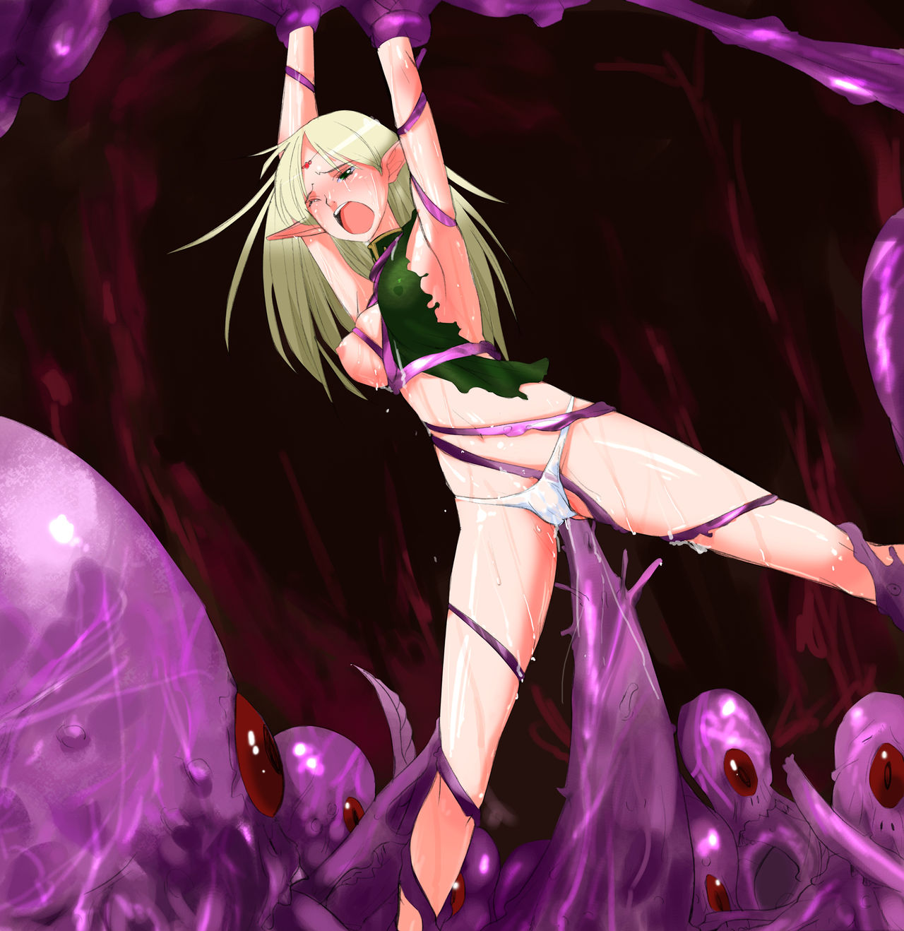 Elf Shokushu Rinkan Jigoku page 7 full
