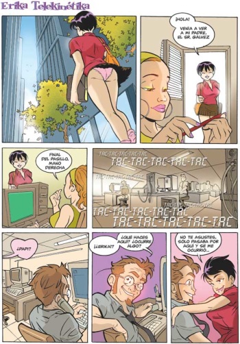 Erika Telekinetika #4 cover