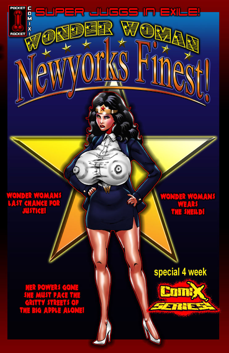 Super Juggs in Exile!:  Wonder Woman - Newyorks Finest! page 1 full