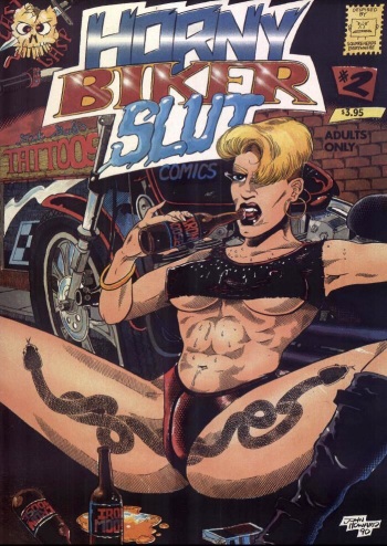Horny Biker Slut #2 cover