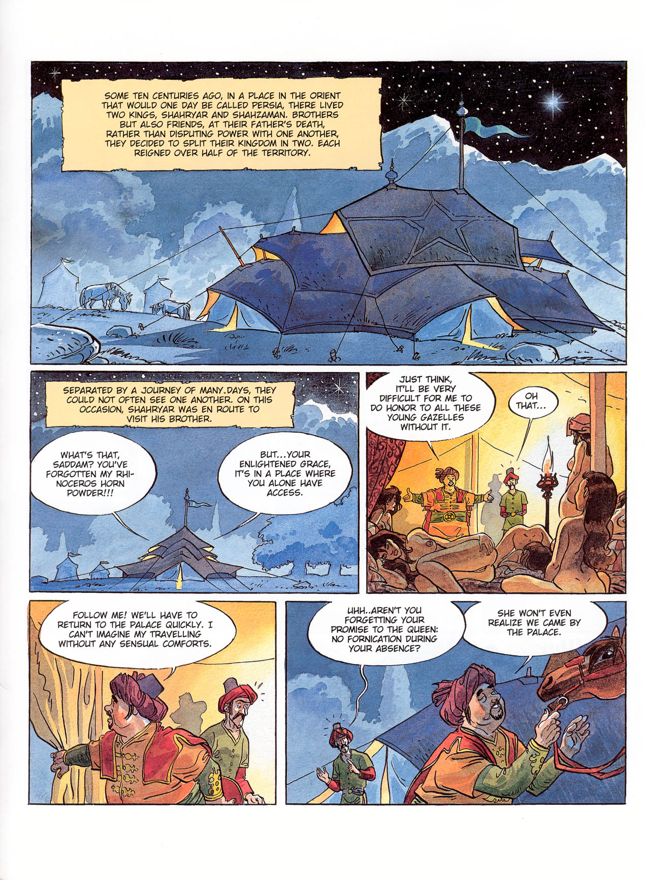 The 1001 Nights Of Scheherazade page 2 full
